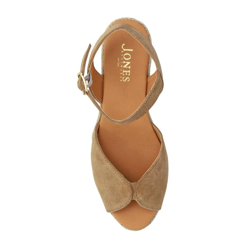 Ravena Leather Espadrilles - RAVENA / 327 559 - Tan Suede