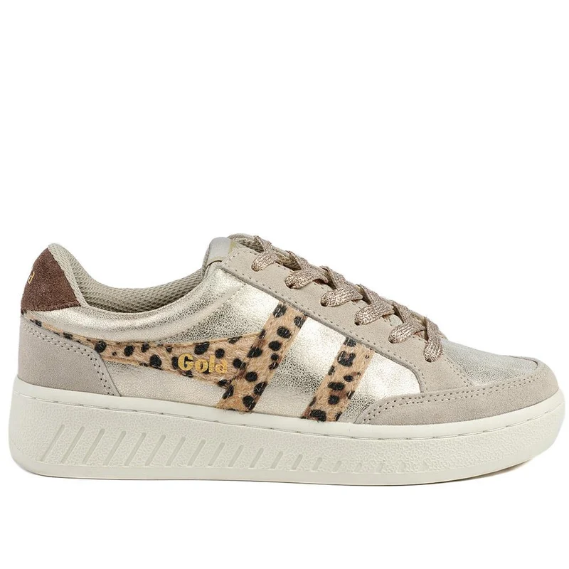 Gola Classics Women's Superslam Blaze II Trainers - JAC43506 / 328 797 - Metallic Leopard