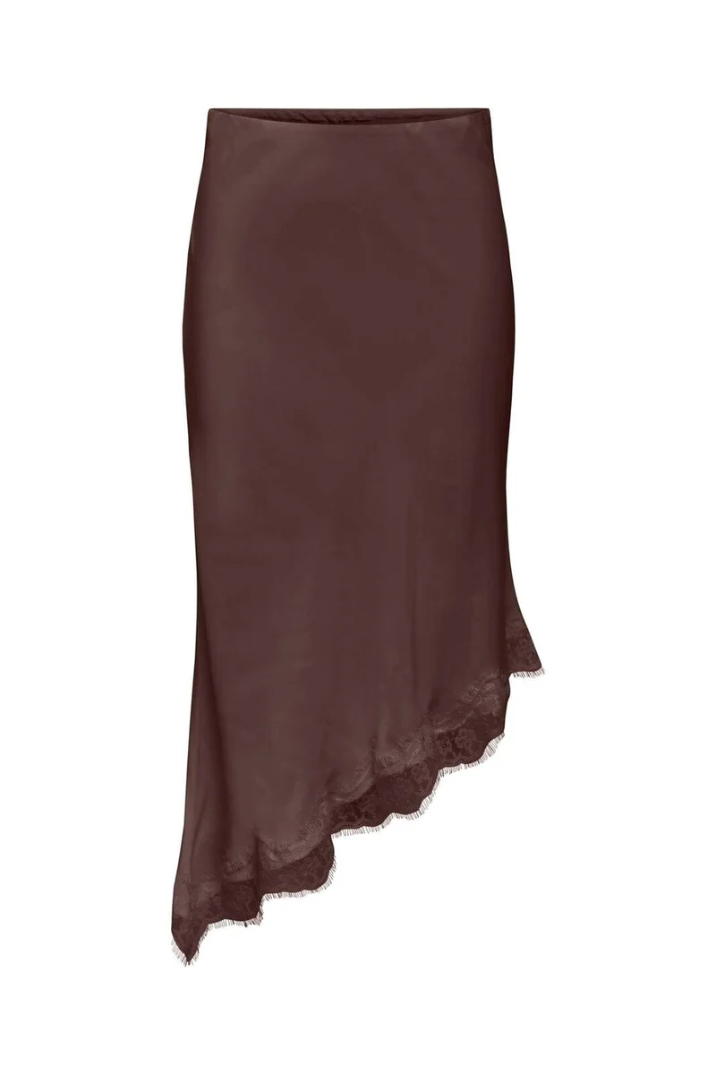 Only - Onlfaraya Satin Lace Skirt - 5092382 Shopping Bag