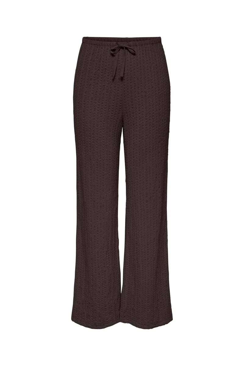 Only - Onlsif Wide Pants - 5081423 Chocolate Torte