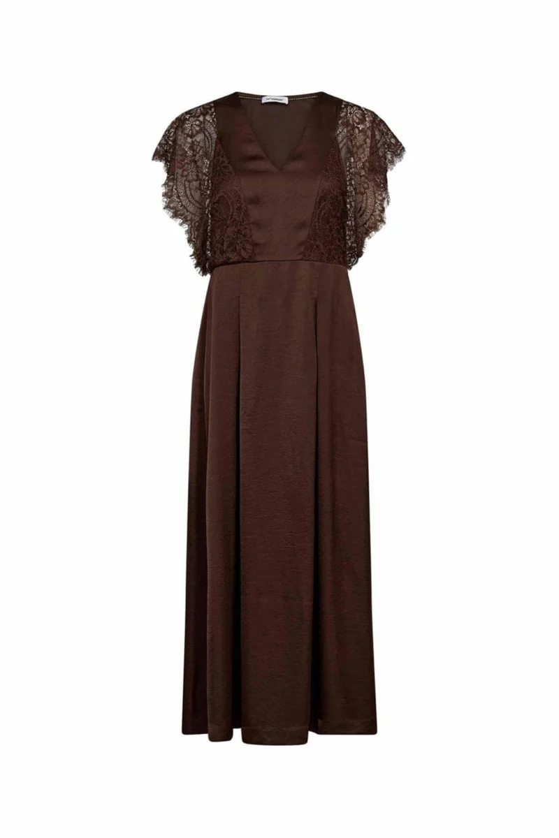 Co´Couture - Iduncc Lace Dress 46125 - 145 - Dark Brown