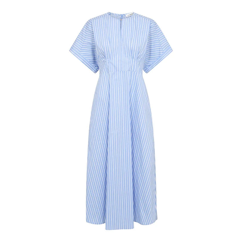 Co´Couture - Kaiocc Stripe Dress 46120 - 23 - Pale Blue