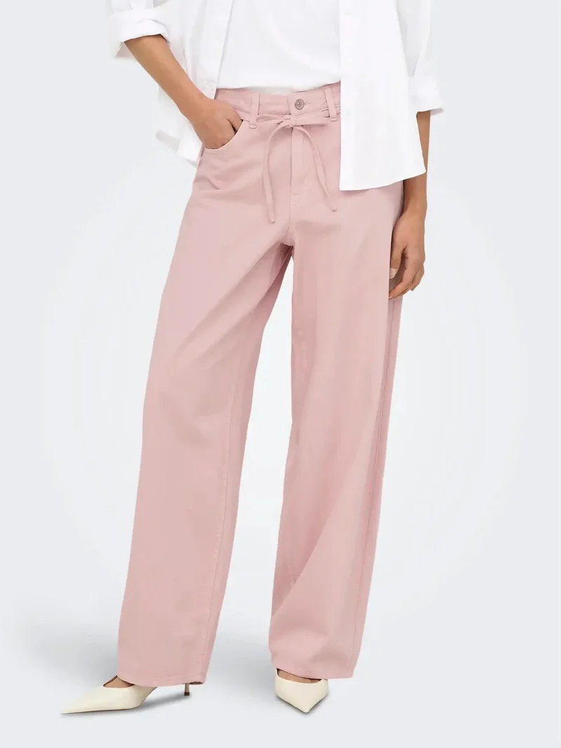 Only - Onlgianna-Silla St Belt Pant - 5070887 Rose Smoke