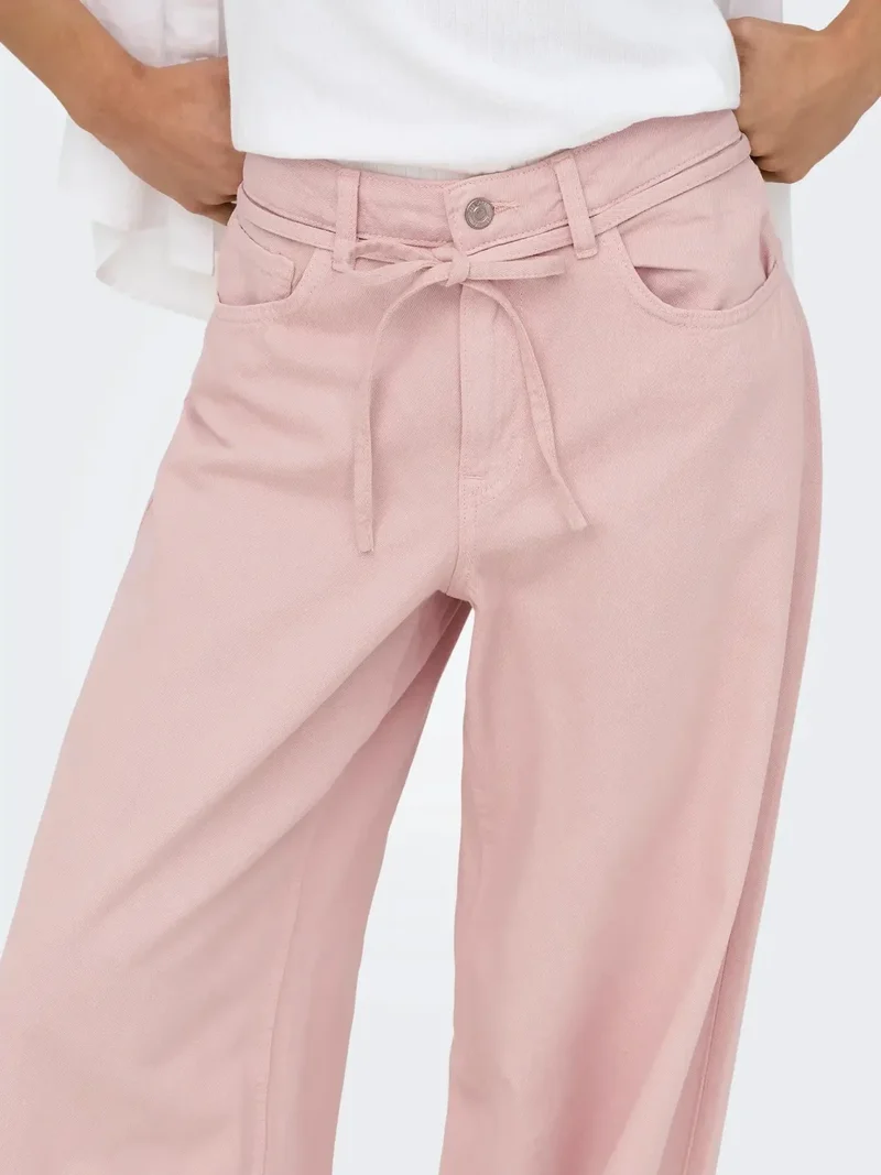 Only - Onlgianna-Silla St Belt Pant - 5070887 Rose Smoke