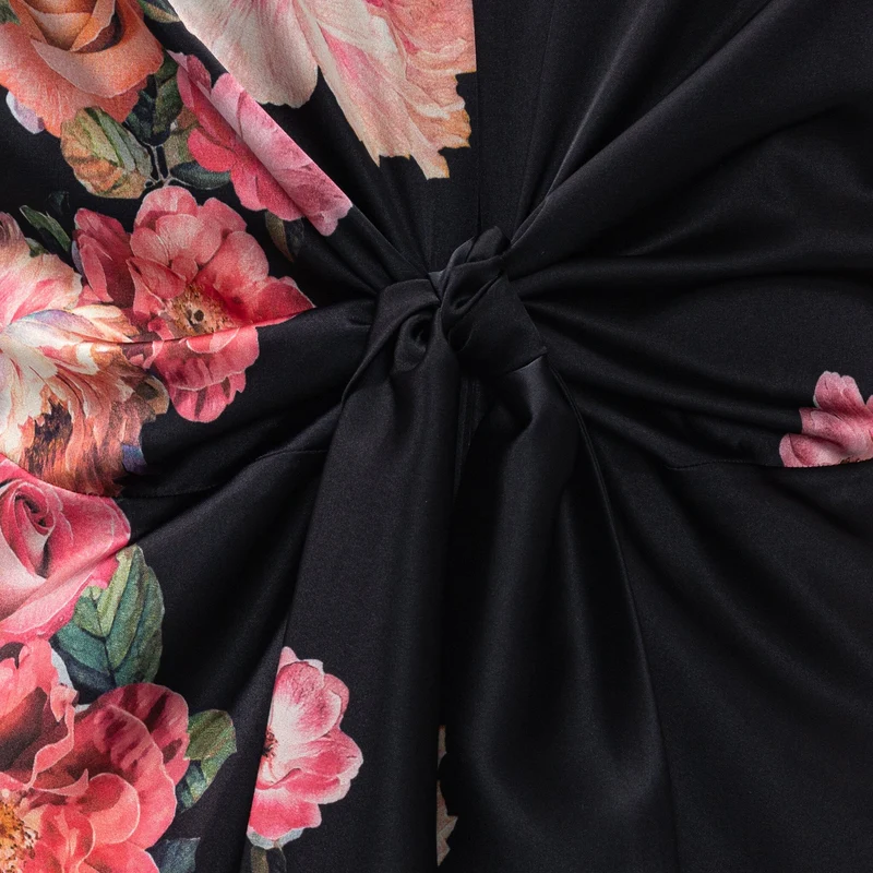 Karmamia - Faye Dress 2384 - Fiori Noir
