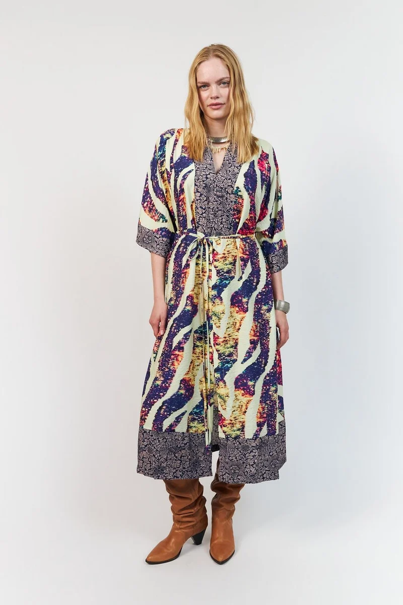 Lollys Laundry - Jemimall Maxi Dress 3/426289-3031 - 70 Multi