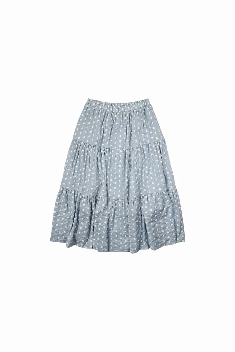 Lollys Laundry - Morningll Midi Skirt26272-2020 - 22 Light Blue