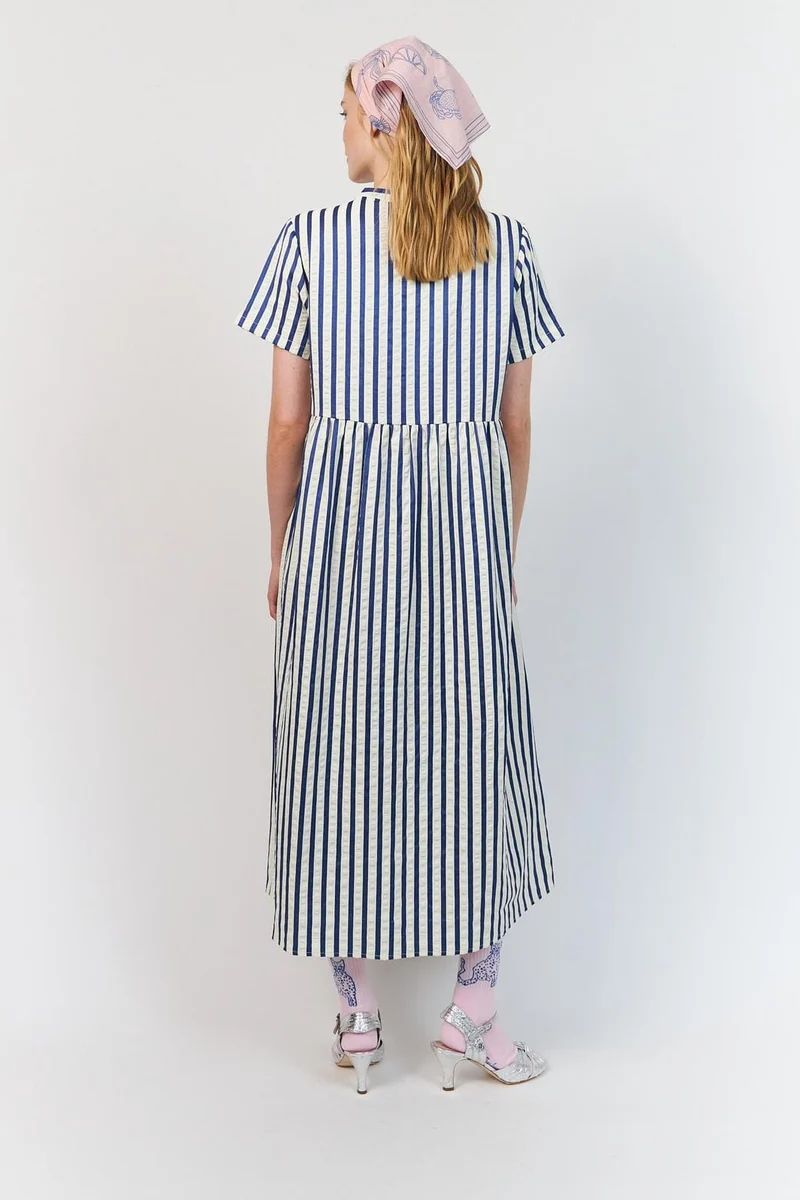 Lollys Laundry - Aliyall Maxi Dress Ss26270-3024 - 20 Blue