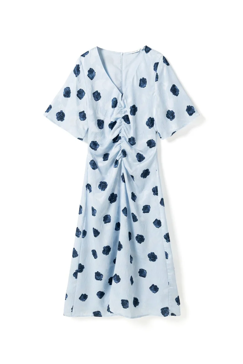 Noella - N-Lavina Dress 16500002 - 1510 - Delice Blue Print