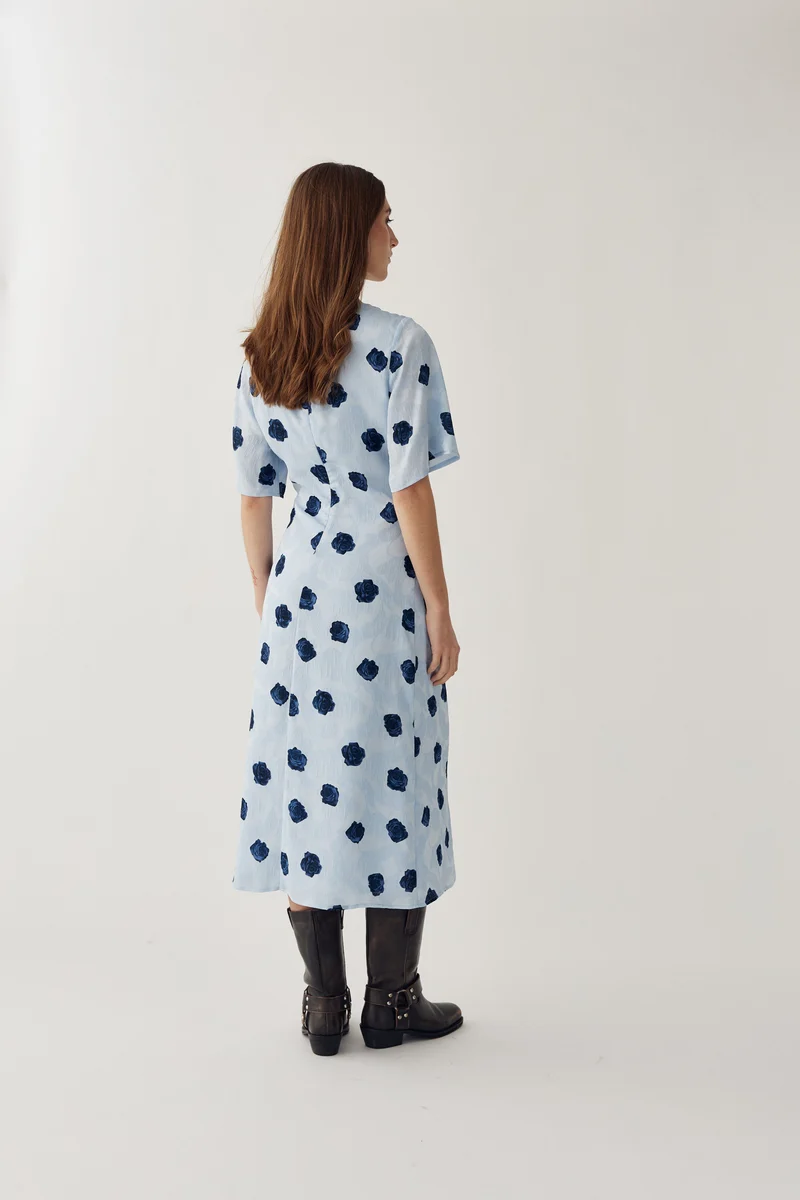 Noella - N-Lavina Dress 16500002 - 1510 - Delice Blue Print