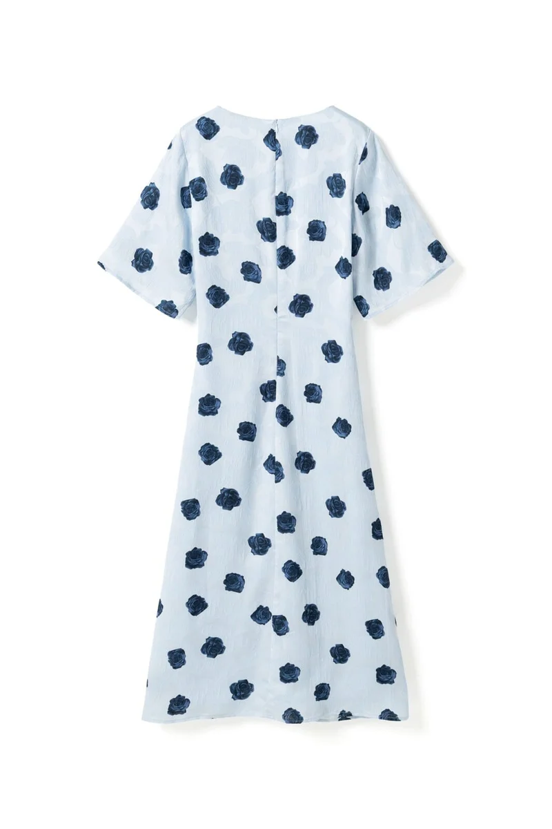 Noella - N-Lavina Dress 16500002 - 1510 - Delice Blue Print