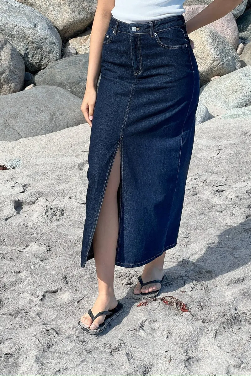 Neo Noir - Frankie D Skirt - Dark Blue