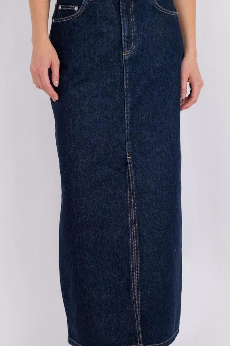 Neo Noir - Frankie D Skirt - Dark Blue