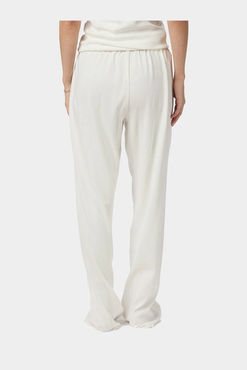 Neo Noir - Maris Pointelle Pants 167798 - 121 - Off White