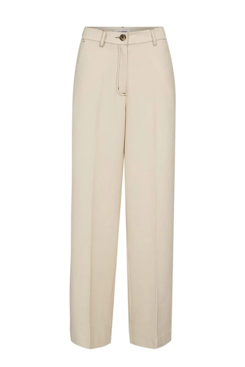Co´Couture - Terrycc Denim Pant 31528 - 320 - Bisquit