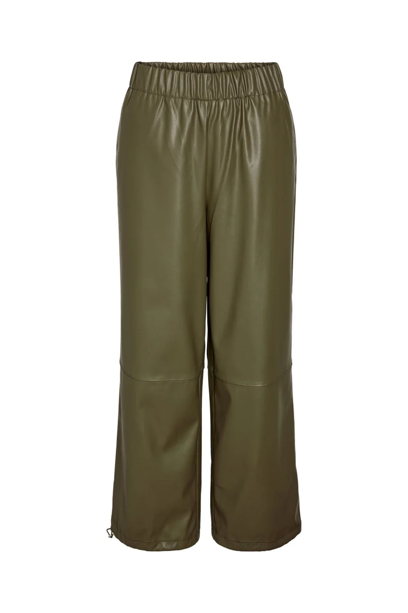 Noisy May - Nmnuna Pu Balloon Pant /Tnt9 - 5123612 Kalamata