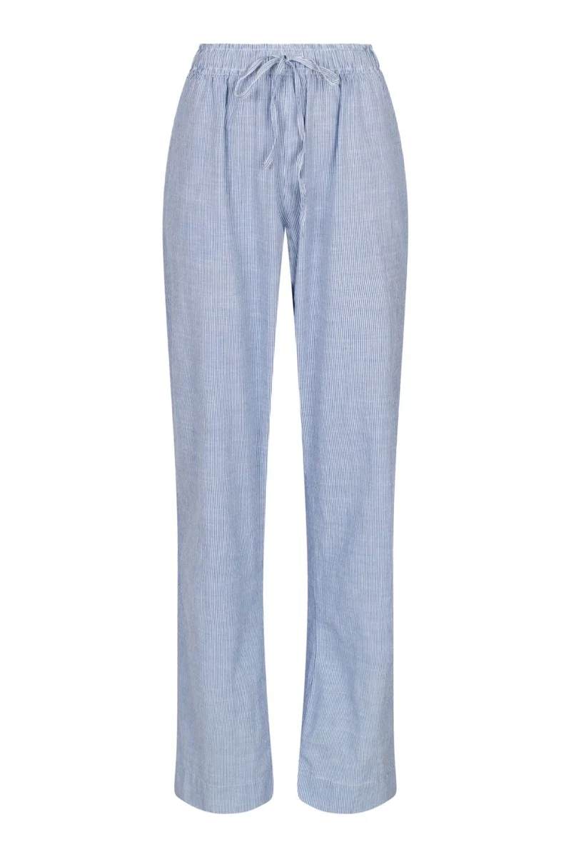 Neo Noir - Sonar Mini Stripe Pants - Blue
