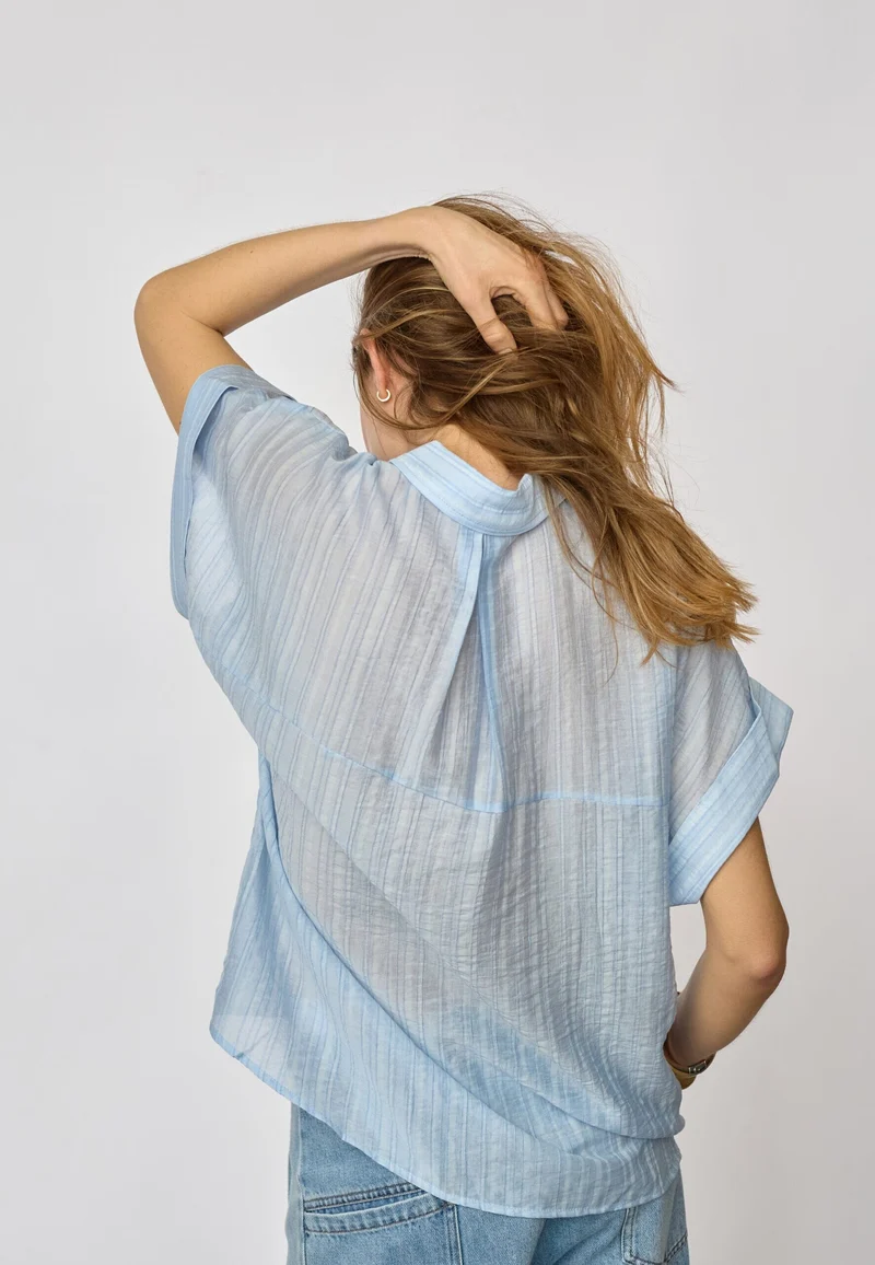 Co´Couture - Reggiecc Top 45121 - 23 - Pale Blue