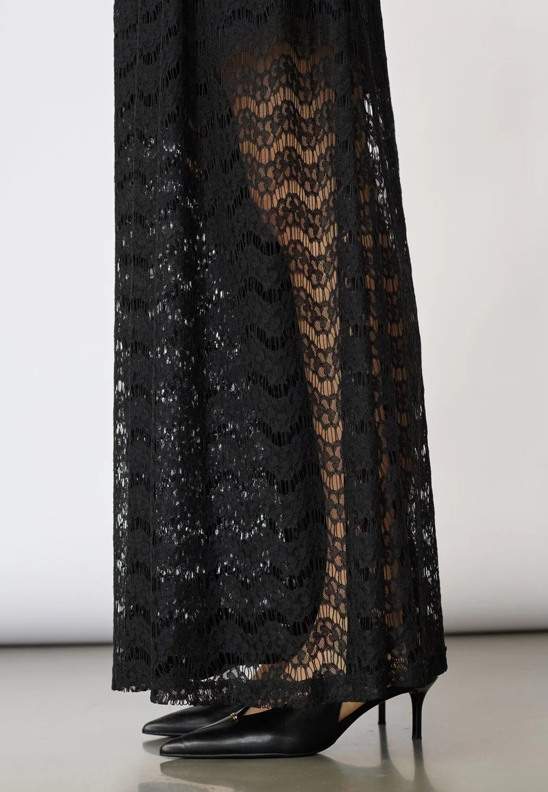 Co´Couture - Harrietcc Lace Skirt Pant 41197 - 96 - Black
