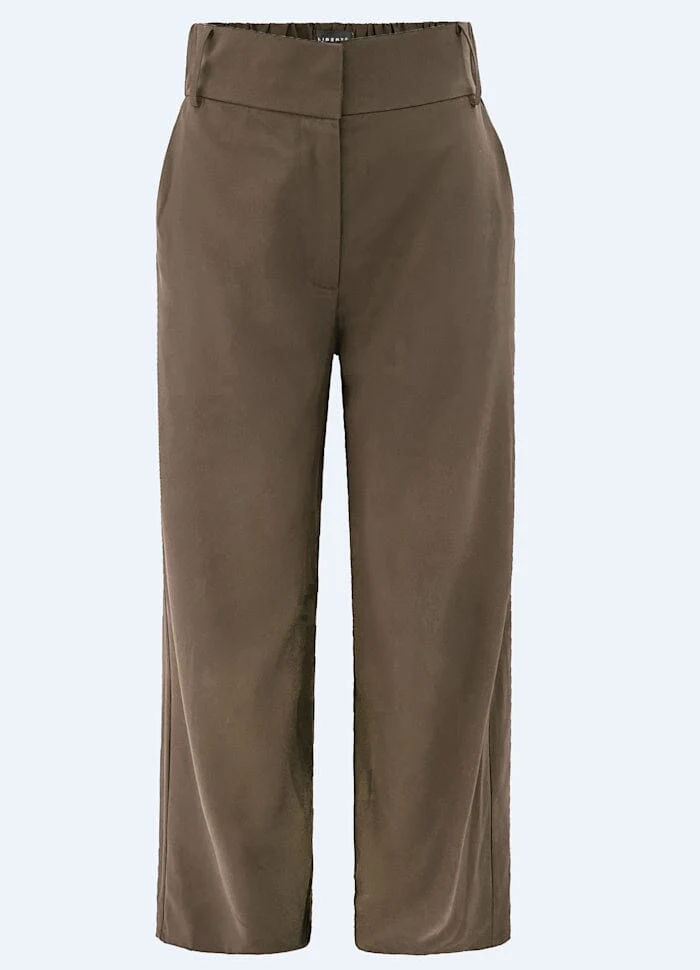 Liberte - Freddy Wide Pants 22366 - Nougat Brown
