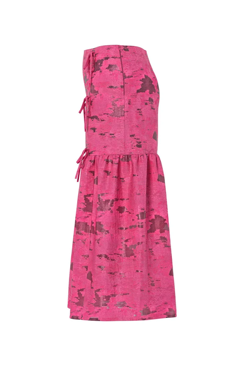 Hypedrop - Hdbriar Long Tie Skirt 32000626 - 5153029 - Fandango Pink