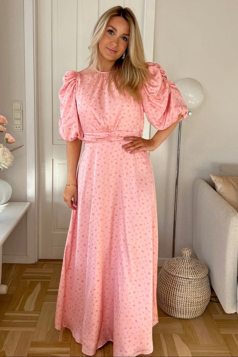 Neo Noir x Molly&My - Kikka Floral Dress 169137 - 754 - Light Pink