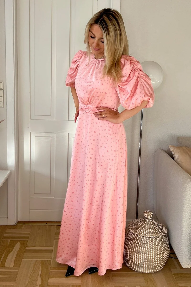 Neo Noir x Molly&My - Kikka Floral Dress 169137 - 754 - Light Pink