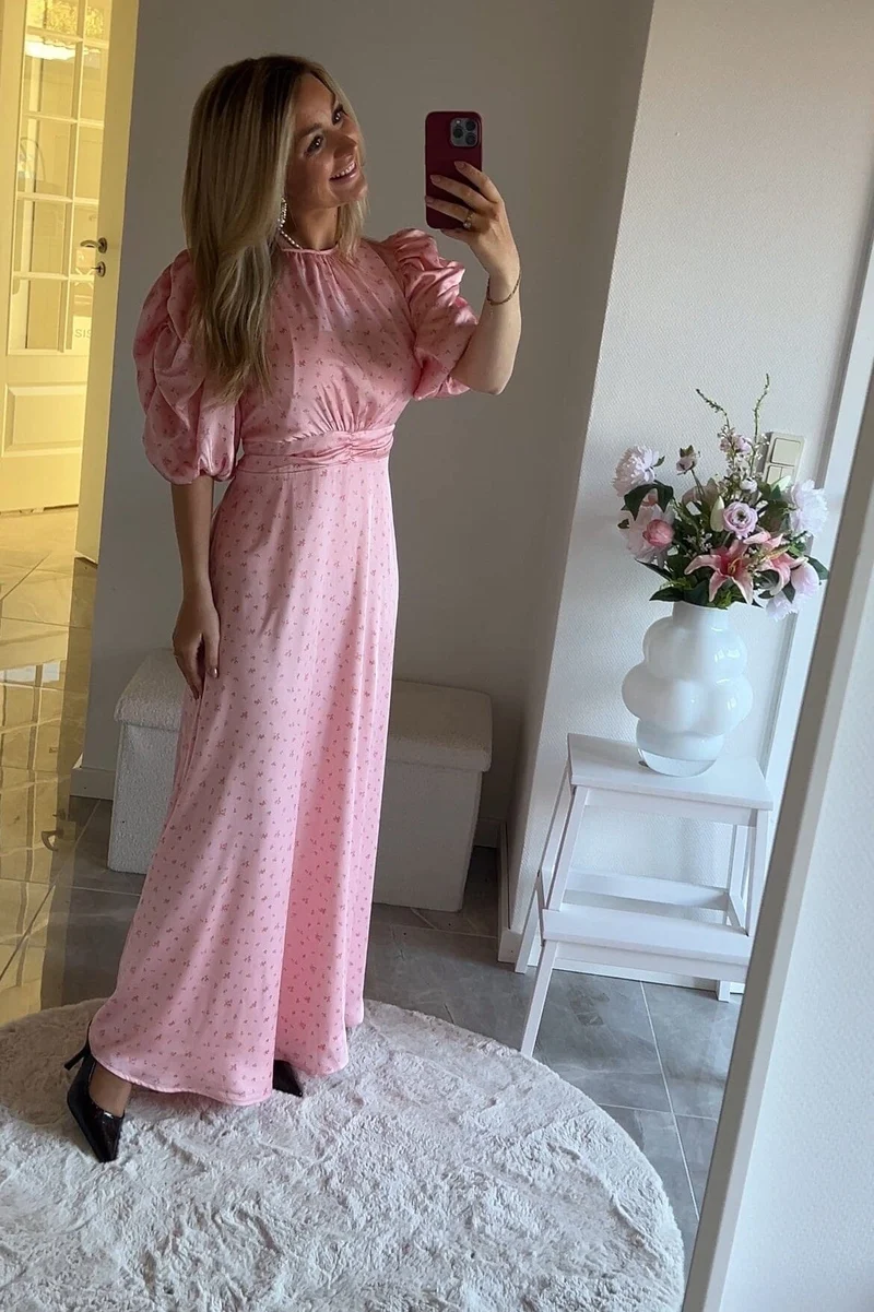 Neo Noir x Molly&My - Kikka Floral Dress 169137 - 754 - Light Pink