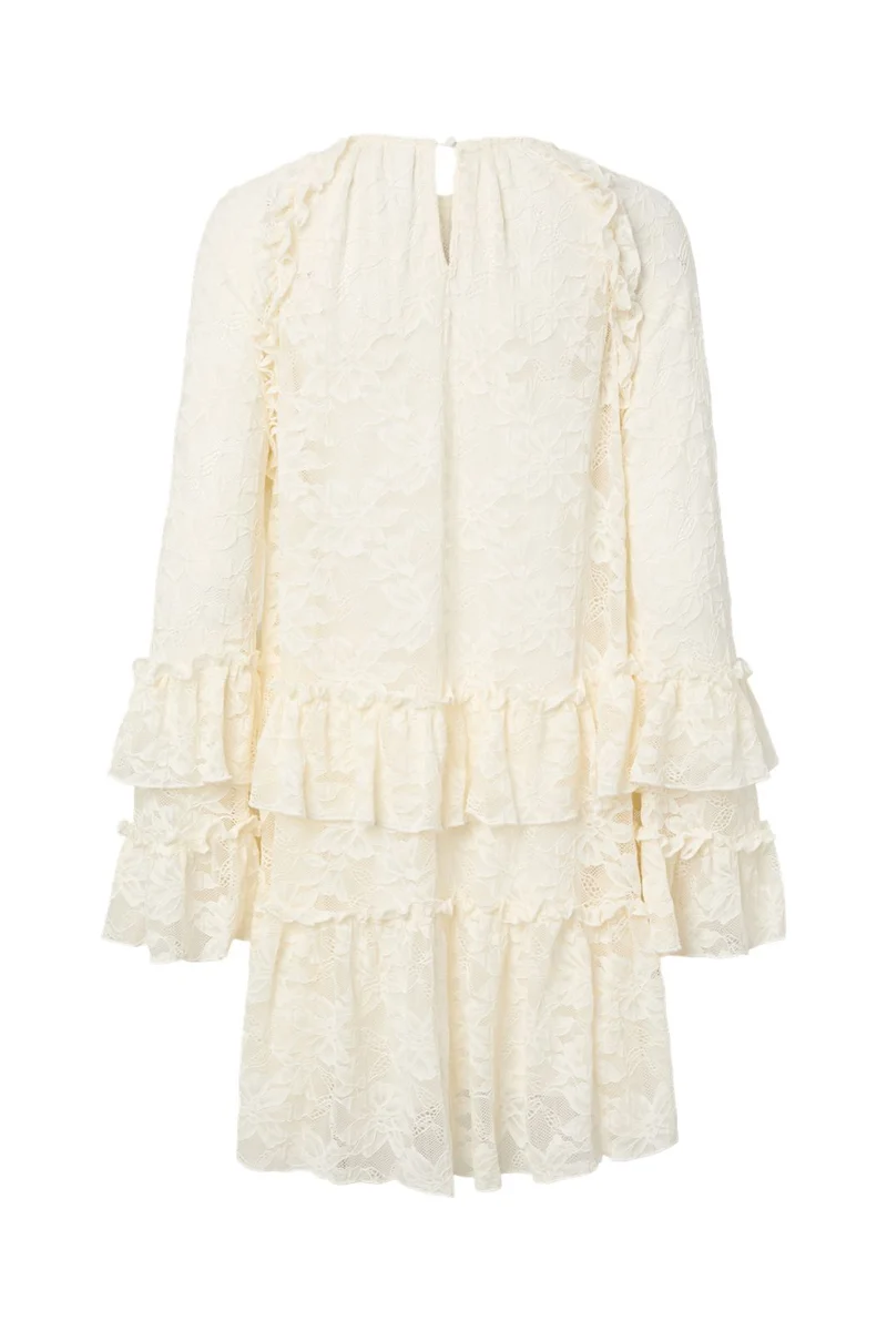 YAS - Yastukka Ls Dress Fest - 5017167 Pristine