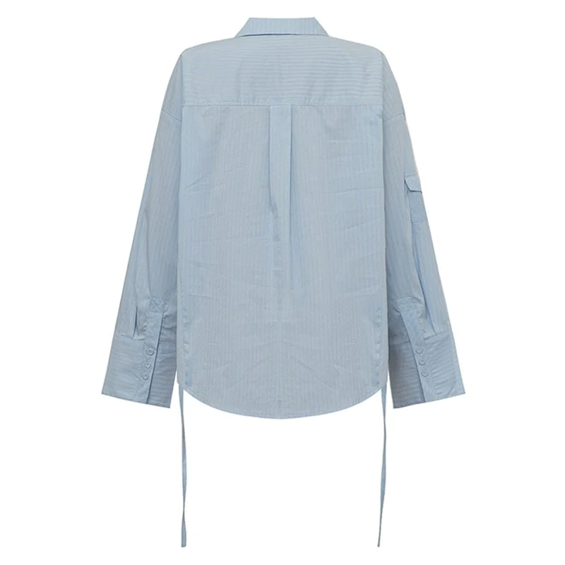 Gossia - Maritgo Shirt G3041 - Light Blue Stripes
