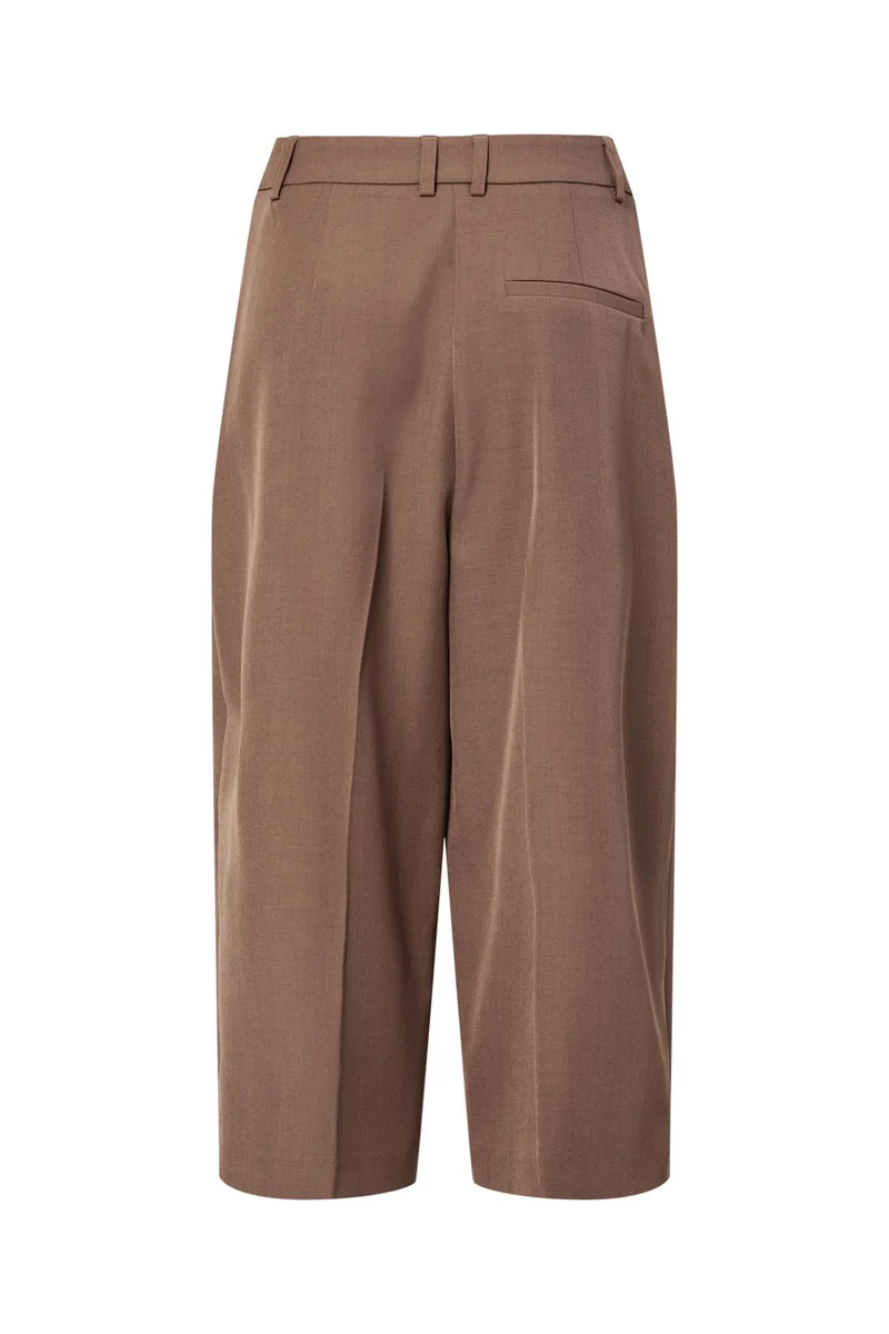 Pieces - Pcblossom Culotte Pants - 4917041 Coffee Quartz