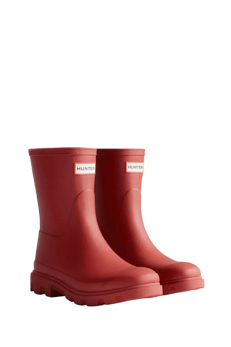 Hunter - Downpour Short Boot Hfru0002251mlr - Military Red