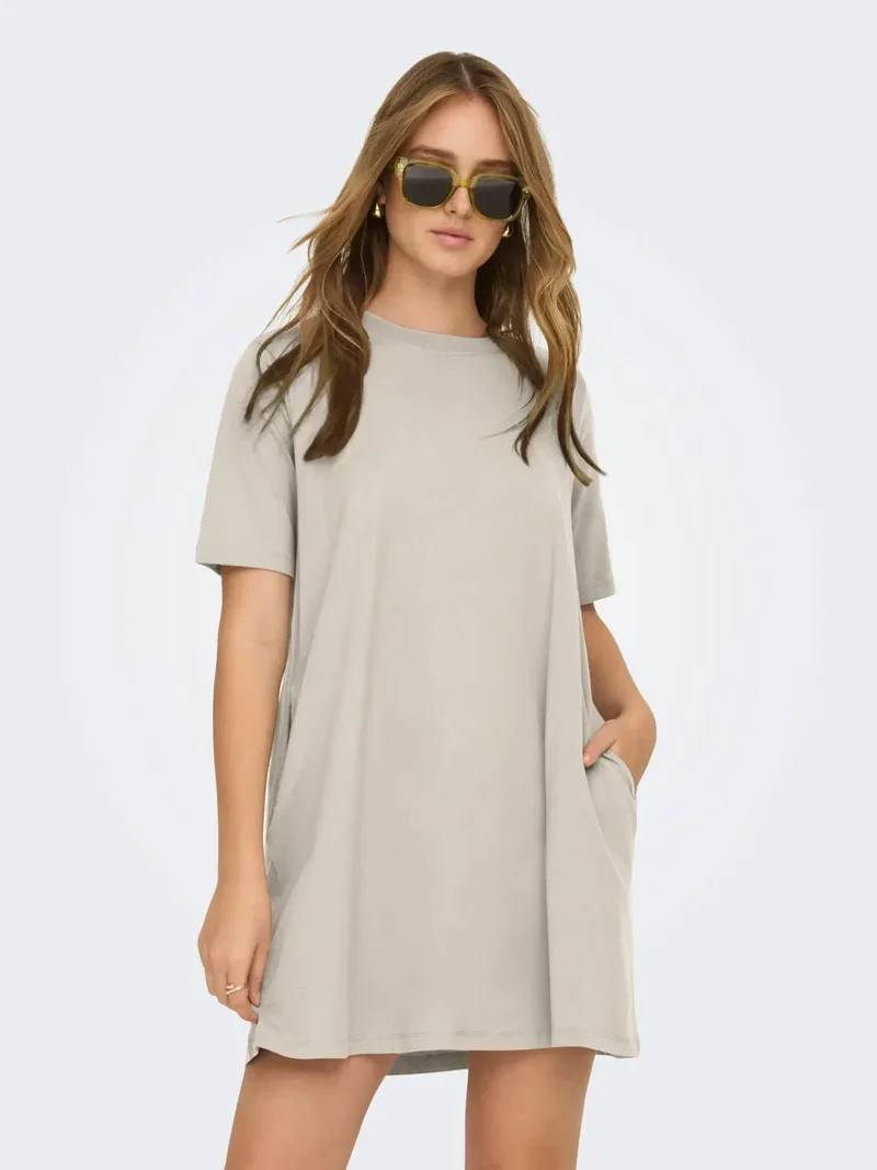 Only - Onlmara S/S Pocket Dress - 5020298 Peyote