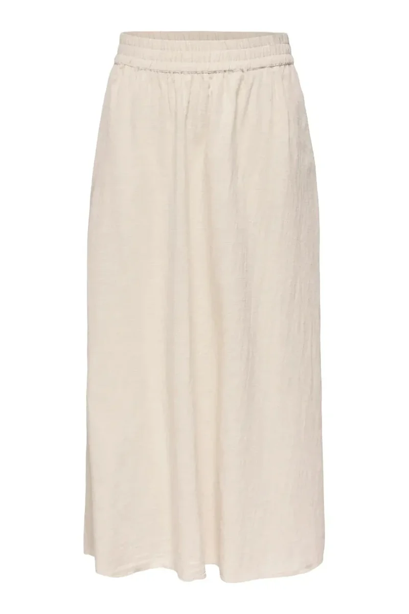 Only - Onltizana Long Skirt - 4996241 Silver Lining