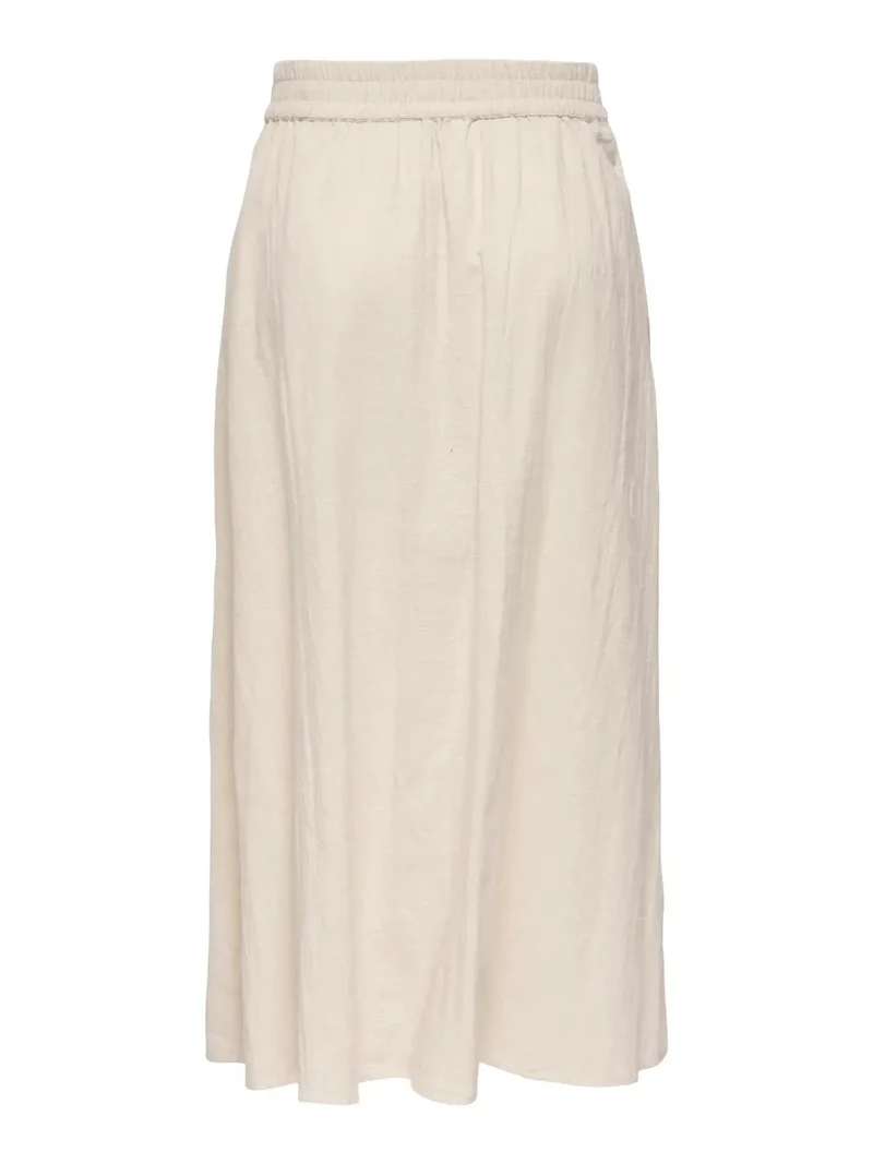 Only - Onltizana Long Skirt - 4996241 Silver Lining