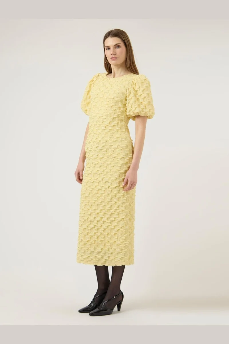 YAS - Yasmiamaja 2/4 Long Dress Celeb - 5038340 Anise Flower