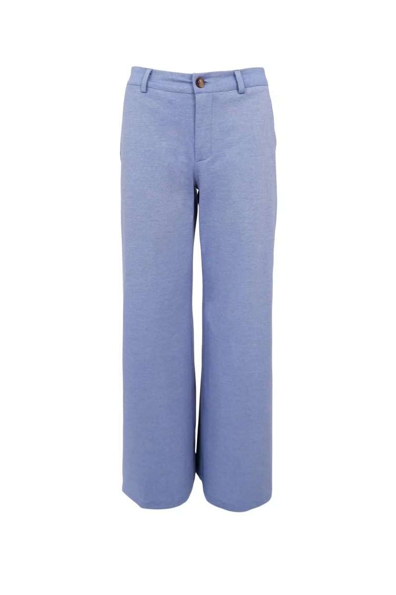 Black Colour - Bcdavis Casual Box Pant 41125 - Lt. Blue