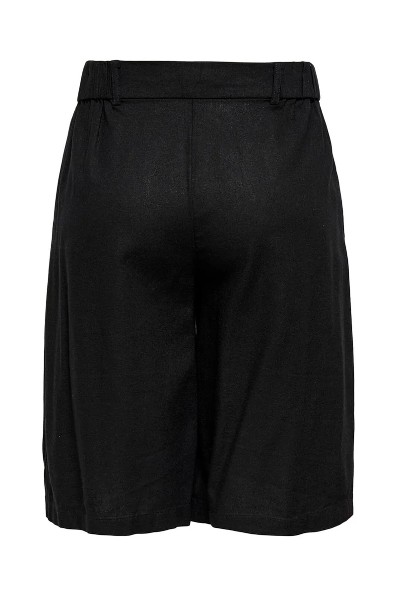 Only - Onlgoa Linen Bl Long Shorts Cc Tlr - 4942151 Black