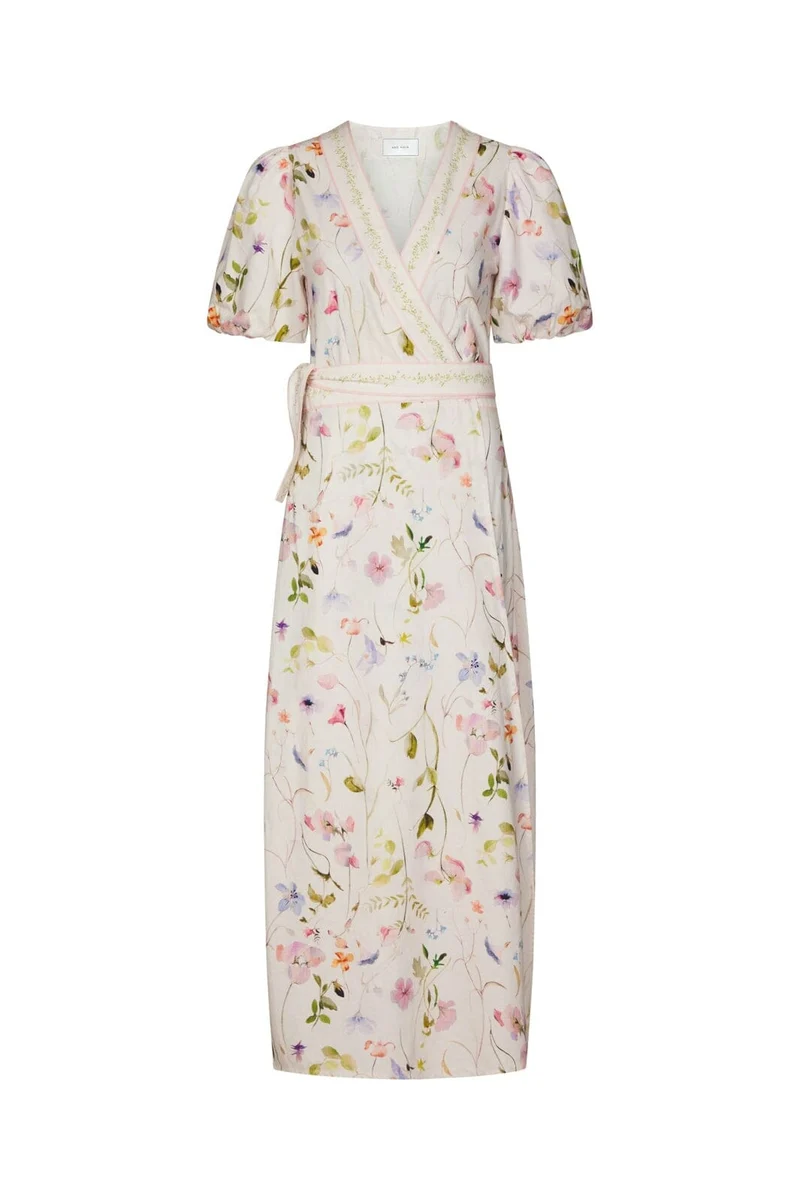 Neo Noir - Clarine Flower Dress 169020 - 121 - Off White