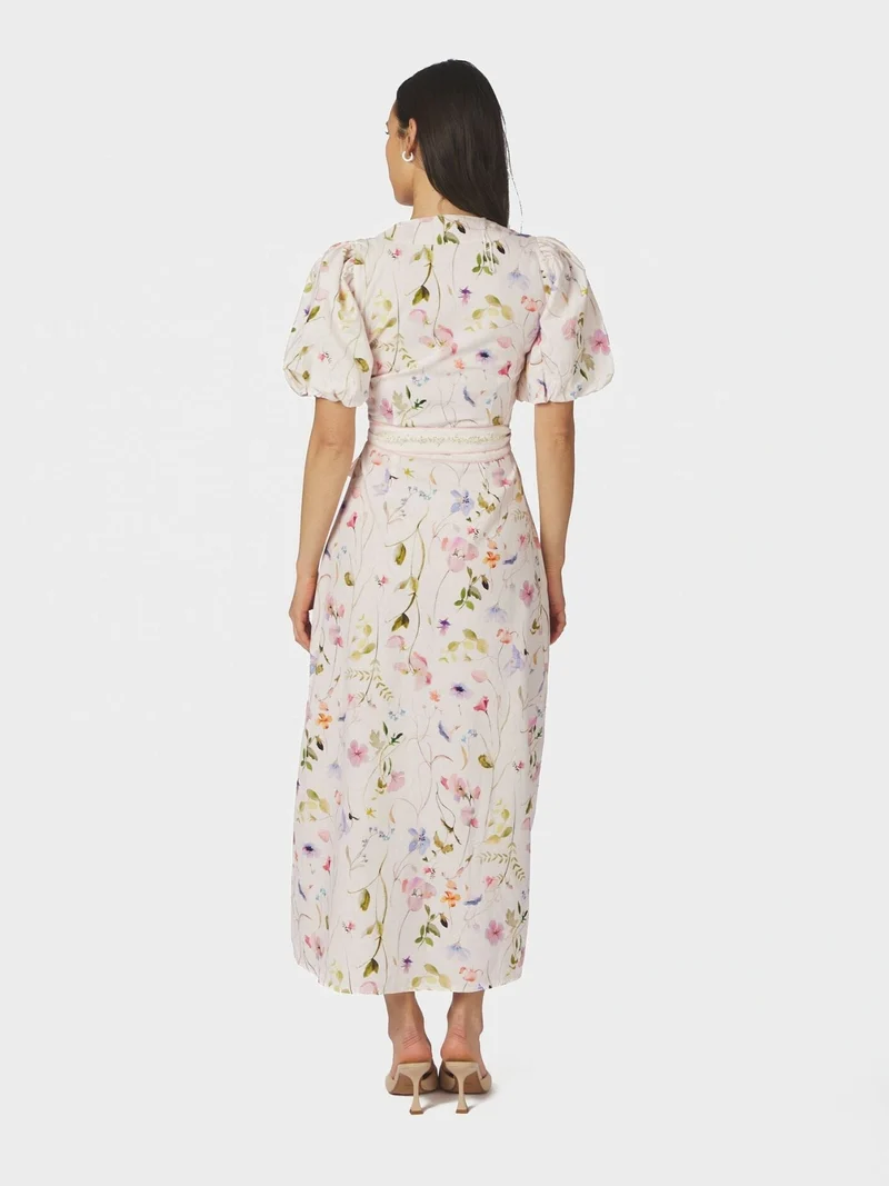 Neo Noir - Clarine Flower Dress 169020 - 121 - Off White