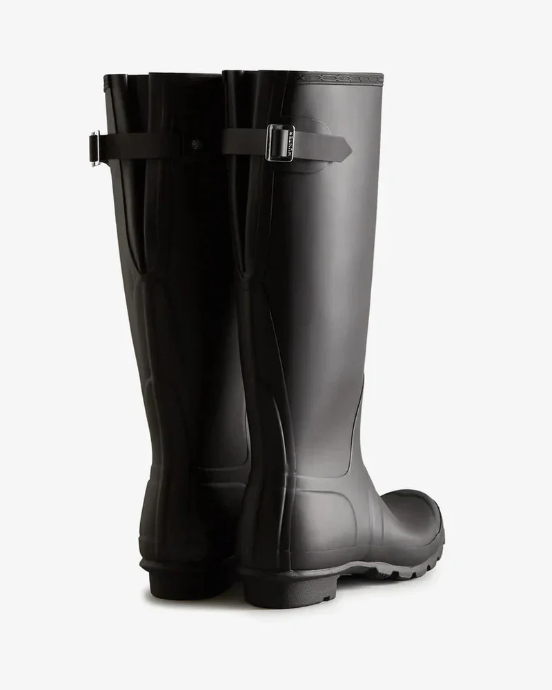 Hunter - Women Original Tall Back Adjustable Boot Wft1001rmablk - Black
