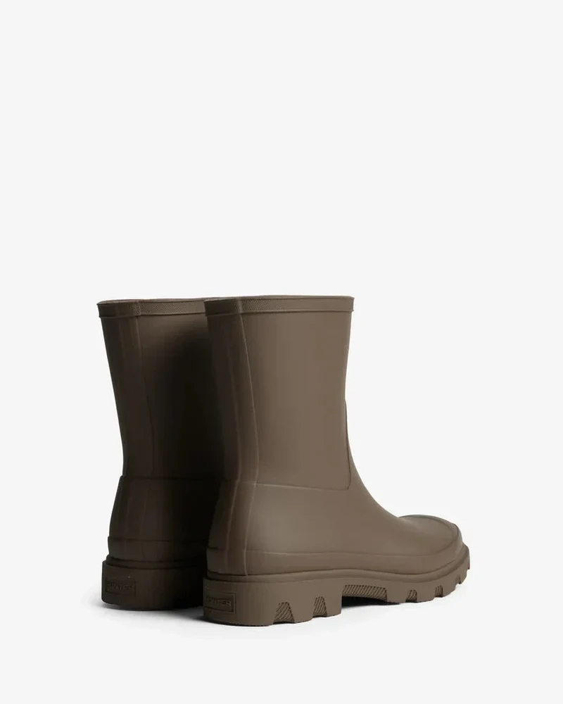 Hunter - Downpour Short Boot Hfru0002251cb - Chocolate Brown