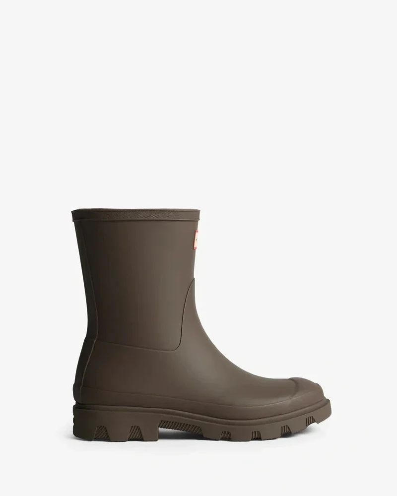 Hunter - Downpour Short Boot Hfru0002251cb - Chocolate Brown