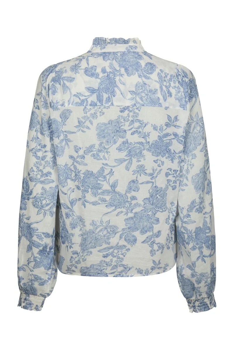 Neo Noir - Oda Flower Spring Shirt 168714 - 120 - White