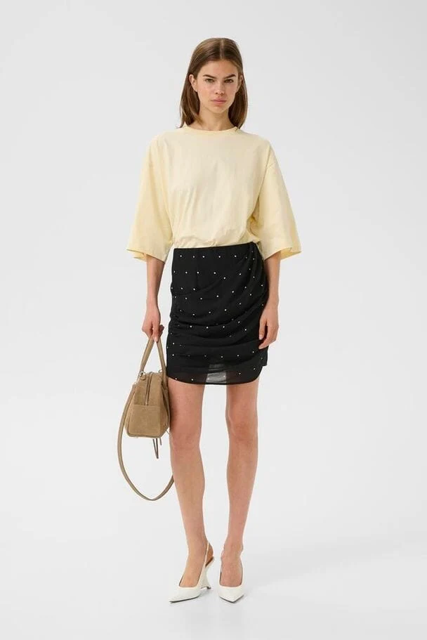 Gestuz - Gzdorthie P Skirt 10911036 - 109160 - Khaki Dot
