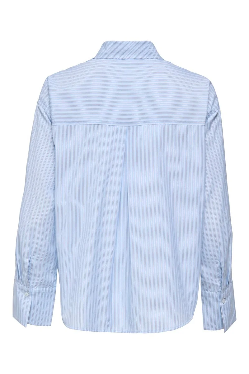 Only - Onldisako L/S Bow Detail Shirt - 5144571 Windsurfer Black & White
