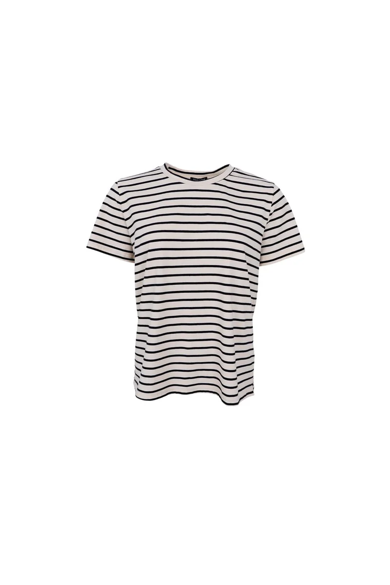 Black Colour - Bcmaylee Ss Tee 41069 - Shirts - Off White