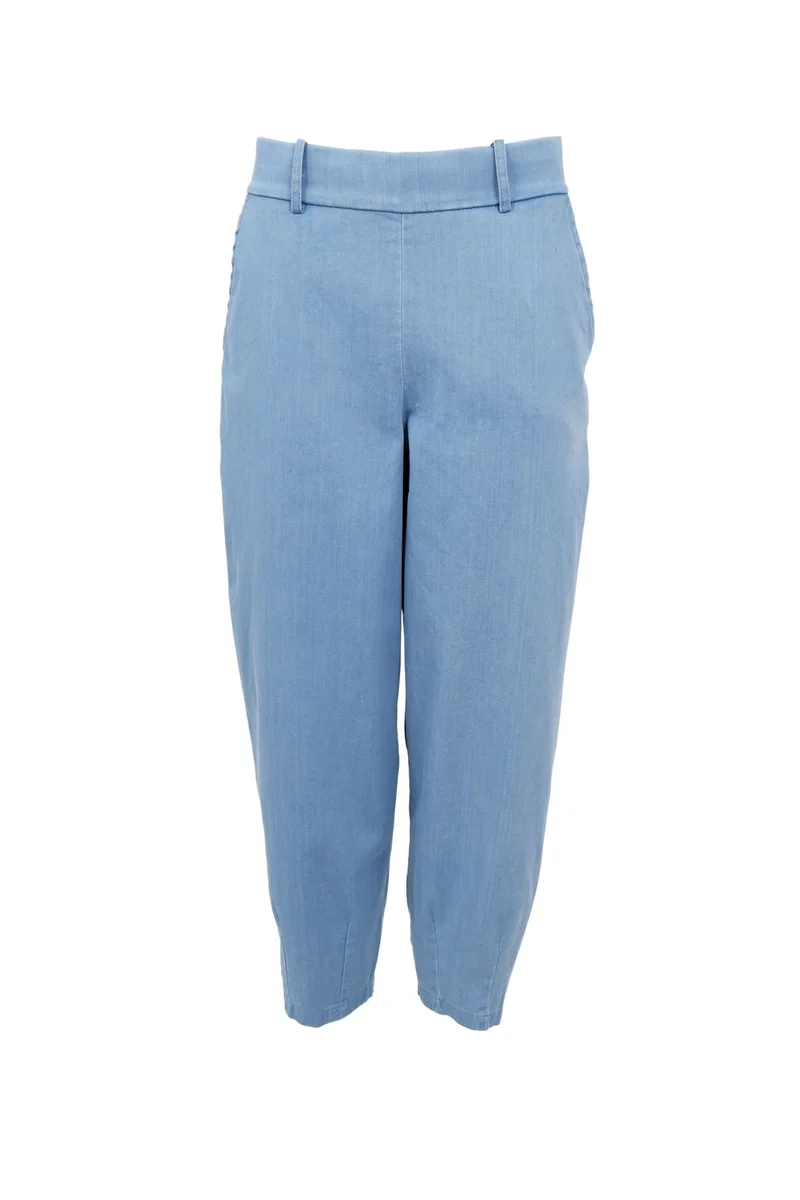 Black Colour - Bcdenice Denim Barrel Pant 41061 - Lt. Denim
