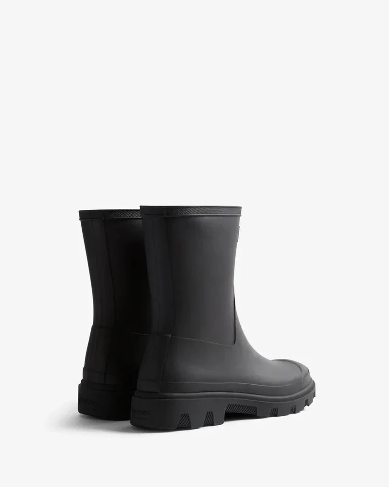 Hunter - Downpour Short Boot Hfru0002251blk - Black