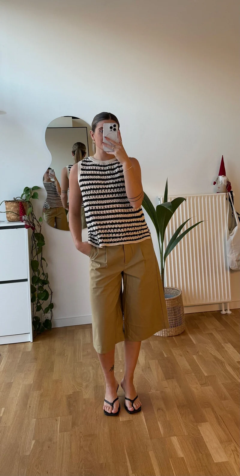 Modström - Vestermd Stripe Top 59055 - 11516 - Navy Summer Sand